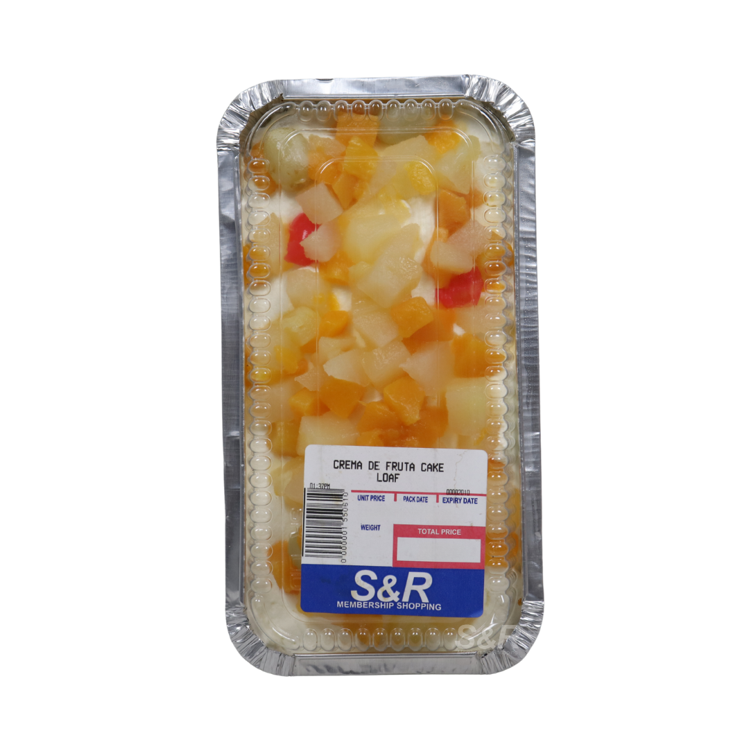 S&R Crema de Fruta Cake Loaf